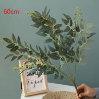 Ramo Artificial De Hojas Para Boda Decoración De Hogar Copo De Nieve Falso Sauce Fondo De Fiesta Material Plástico Estilo Árbol - details 4