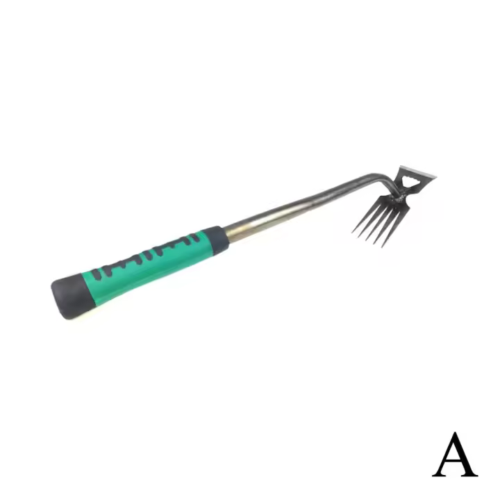 Shovel Rastrillo De Jardín 2-en-1 Con 5/6/11 Dientes Herramienta Manual Para Rañadura Y Jardinería Desbrozadora De Tierra - 1
