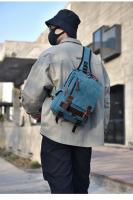 Nueva Mochila De Lona Pequeña Para Hombres Y Mujeres Bolsa Multifuncional De Hombro Para Viaje Con Capacidad Para Portátil Bolsa Escolar Rucksack Para Mujer - details 14