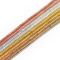 185pcs De Piedras Naturales Hematita En Color Rosa Oro 3X2mm Espaciadores Redondos Para La Creación De Joyas Pulseras DIY - details 1
