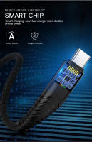 Cable De Carga Rápida USB Tipo C Para Samsung S23 S22 S21 Xiaomi Redmi Huawei OnePlus Longitud De 3m Color Negro Azul Rojo Blanco Compatible Con Varios Modelos De Teléfonos Móviles - details 2
