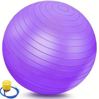 Bola De Yoga De 65CM PVC Grueso Y Antirrallado Para Ejercicio En Casa Y Gimnasio Equipo De Pilates Bola De Equilibrio - details 5