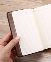Cuaderno De Notas A6 Estilo Retro De Cuero Artificial PU Mini Portátil Para Escritura Y Contabilidad En La Oficina - details 11
