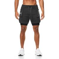 Shorts Deportivos Para Hombre 2 En 1 Running Bottoms De Playa Fitness Entrenamiento Verano Shorts De Correr - details 6