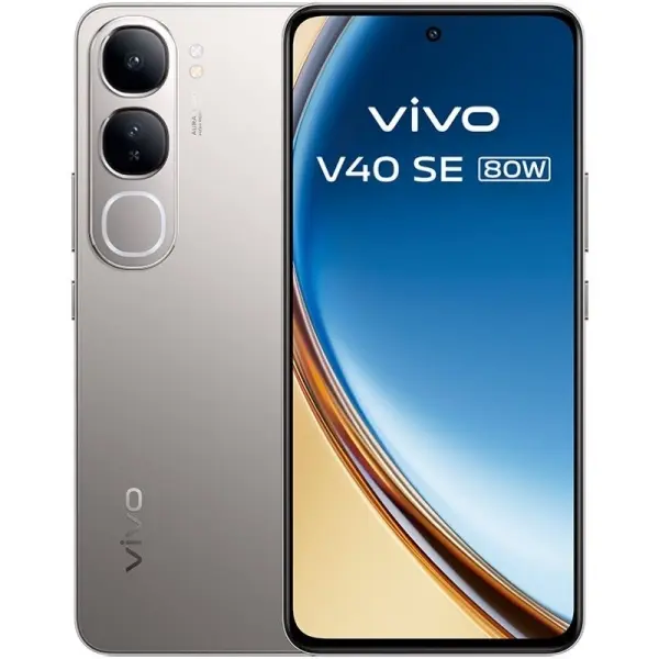 Vivo v40 se 5g smartphone pantalla amoled 6.67” + auriculares vivo tws 3e - 8gb - 256gb - camara 50mp - bateria 5000mah - admite carga de 80w - color plata - 1