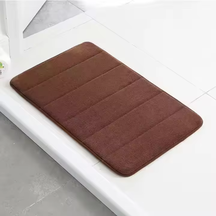 Alfombra De Baño Vikama Alfombrilla Antideslizante Para Cocina Y Piso Material De Poliéster Coral Suave Y Transpirable Alfombra Para Adultos - 1