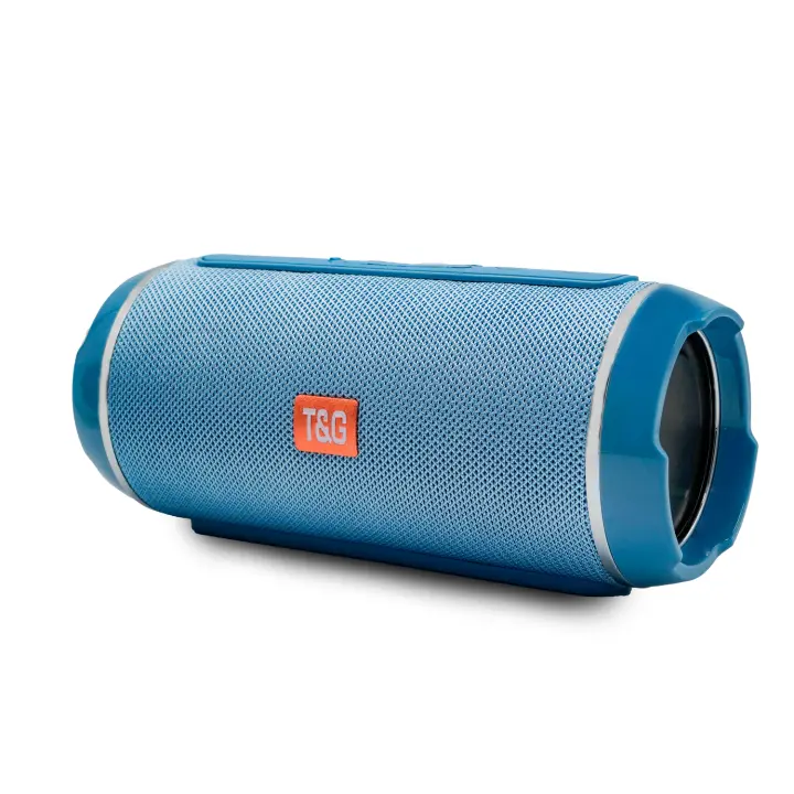 T&G Altavoz Bluetooth inalámbrico TG116, altavoz de bluetooth con graves, compatible, USB, resistente al agua, para exteriores, c ompatible con AUX, TF, Radio FM, Subwoofer Altavoz portatil - 1