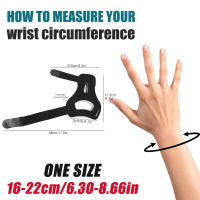 1Pcs Soporte De Muñeca Y Dedo Del Pecho Para Alivio Del Dolor Esfuerzos Tendinitis Carpal Tunnel Material Poliéster Universal Para Todas Las Edades - details 1