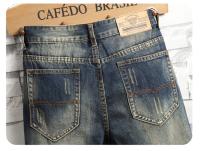 Nuevos 2024 Jeans Destrozados Y Contraídos Para Hombres Estilo Coreano Ropa De Moda Stretch Recto Tejido Denim Ajustado - details 3
