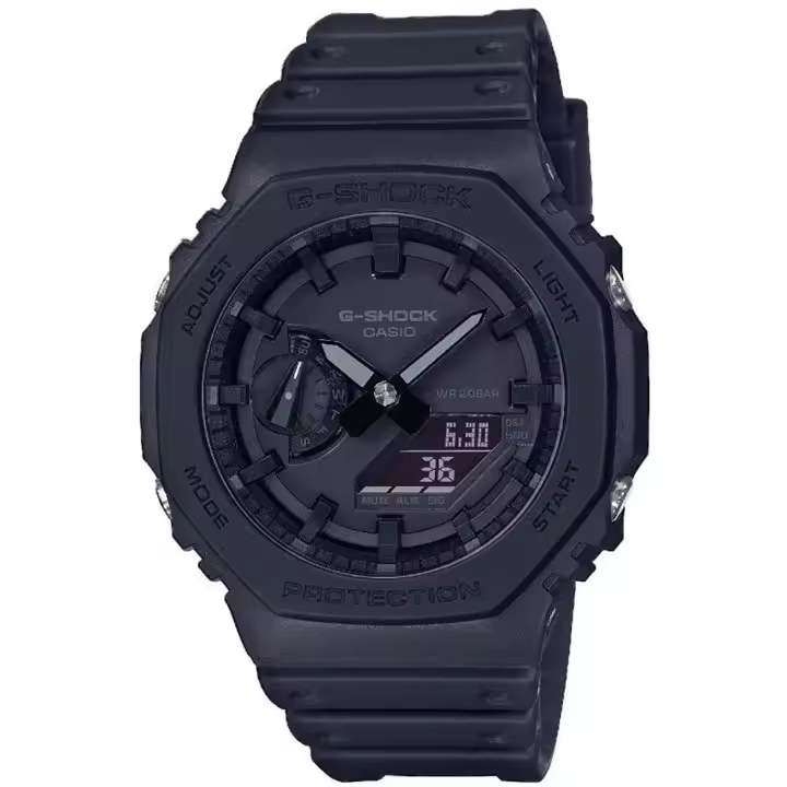 Reloj de pulsera CASIO G-Shock - GA-2100-1A1ER correa color: Negro Dial Negro Hombre - 1
