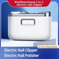 Cortauñas eléctrico automático 2 en 1, pulidor, cortauñas y manicura, cortauñas eléctrico, juego de cortauñas y manicura con luz para el cuidado de bebés y ancianos, cortauñas eléctrico - details 5