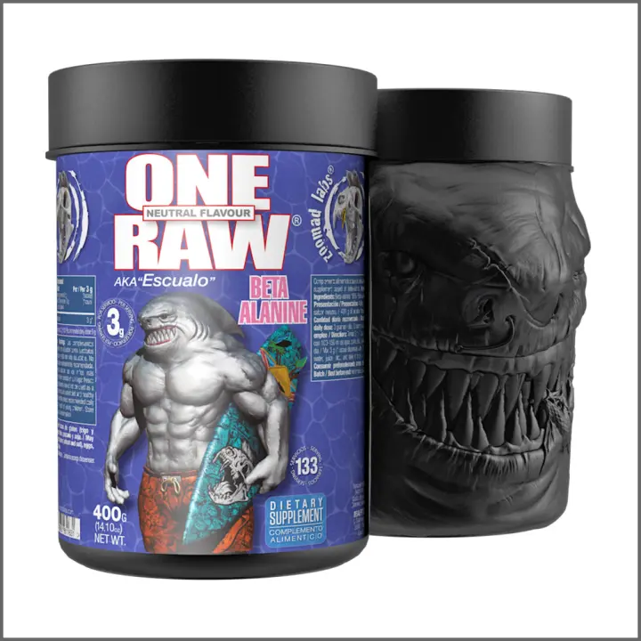 ONE RAW AKA "Squalo" Beta Alanine 400 gr ZOOMAD LABS - 1