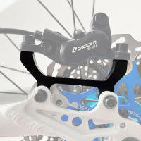 Juego De Frenos De Disco Para Bicicleta De Montaña Electrónica Adaptador De Calipero De Aluminio 160/180/203mm Accesorio Hidráulico PM/IS - details 5