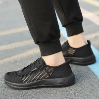 Zapatos De Deporte Para Hombre Suaves Y Transpirables Zapatillas De Correr De Malla De Alta Calidad Ligeros Y Comodísimos Para Exterior - details 11