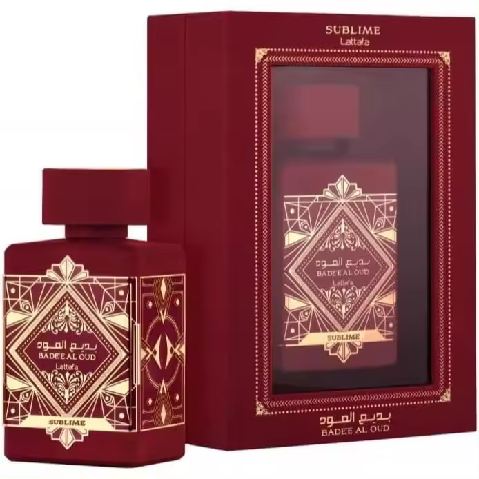 Lattafa Badee Al Oud Sublime 100ml - Eau de Parfum Unisex Lattafa Badee Al Oud Sublime con difusor de 100 ml - 1