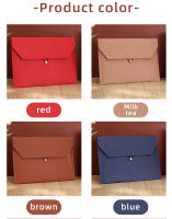 Bolsa De Cuero Para Archivo Y Organizador De Documentos A4 Estilo Moda Para Negocios Contratos Facturas Storage - details 3