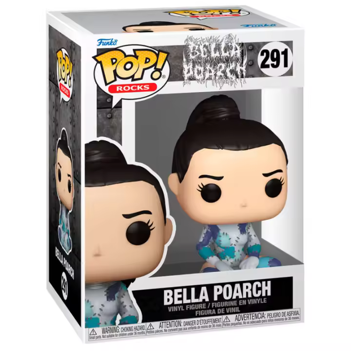 Figura Pop Bella Poarch Bab (Ptchwrk)-Figura de Vinilo Coleccionable - Idea de Regalo- Mercancia Oficial - Juguetes para Niños y Adultos - Movies Fans - Muñeco para Coleccionistas y Exposición - 1