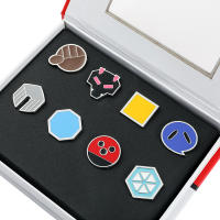 Set De Broches De Badges De Gimnasio Pokémon De Kanto Johto Hoenn Sinnoh Unova Kalos Y Islas Naranja Accesorios Para Cosplay Unisex - details 1