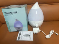 Humidificador ultrasónico de aire silencioso con boquilla puntiaguda de 1,3 l y gran capacidad con niebla y gotas de agua - details 11