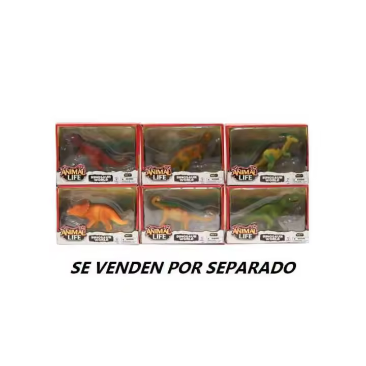 Panritos Dinosaurio Animal Life World Modelo Surtido Figuras de Dinosaurios Divertido - 1