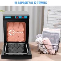 Calentador de toallas caliente UV con cámara de aluminio, calentador de toallas de baño con calentamiento rápido para Spa Facial, salón de belleza y cabello, 5L, 150W Gabinete de aislamiento térmico de toalla caliente ultravioleta - details 4