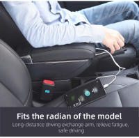 Soporte Central Para Peugeot 208 2012-2018 Caja De Almacenamiento Accesorios Internos Retrofits Con USB Material PU Y Plástico ABS - details 14