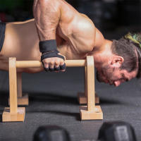 Guantes De Levantamiento De Peso Para Hombres Y Mujeres Protección De Mano Para Gimnasia Y Fitness Accesorios De Body Building - details 3