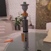 Bloques De Construcción MOC Space Wars Serie Luke Katana Lightsaber Modelo De Asamblea Para Adultos Regalo De Navidad - details 2