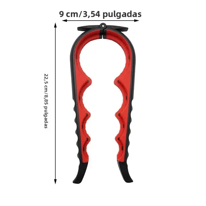 Abrepuertas Multifuncional Cuatro En Uno Para Botellas De Bebida Antideslizante Cap Twister Con Cuatro Posiciones - 1