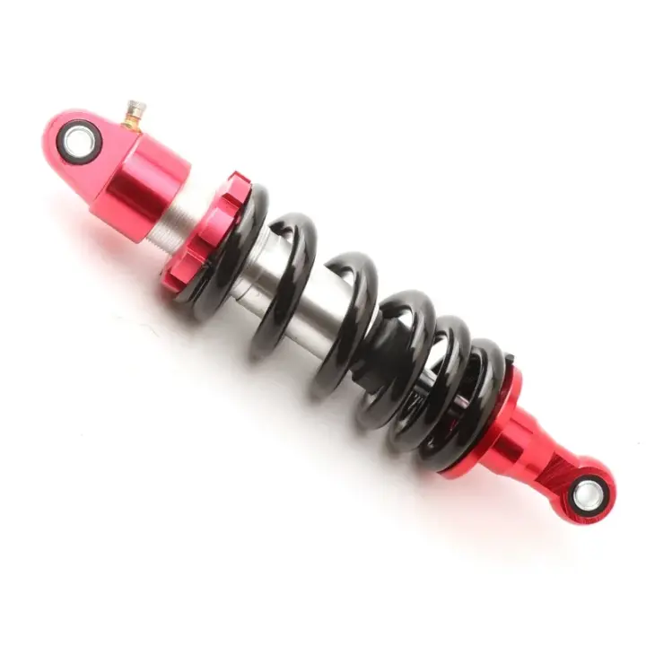 Amortiguador Trasero Para ATV Kart Off-Road Motocicleta 260mm 280mm Accesorios De Modificación Suspensión Resorte Negro Y Rojo - 1