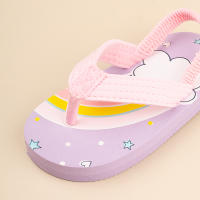 Zapatillas Planas Para Niños Y Niñas De Diversos Colores Diseño Estilizado Sandalias De Verano Transpirables EVA Talla Ajustable - details 5
