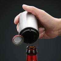 Abrepuertas Automático De Acero Inoxidable Para Cerveza Y Soda Herramienta De Cocina Accesorio Rojo Para Botellas De Vino Y Cerveza Barra - details 3