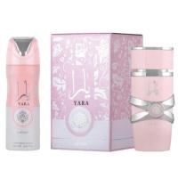 Pack de Yara rosa desodorante de 200ml + YARA DE 100 ML Lattafa original - details 0