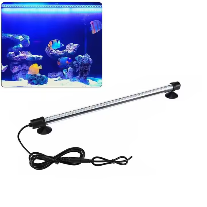 Lámpara de iluminación LED para acuario, luz subacuática impermeable IP68 para pecera - 1