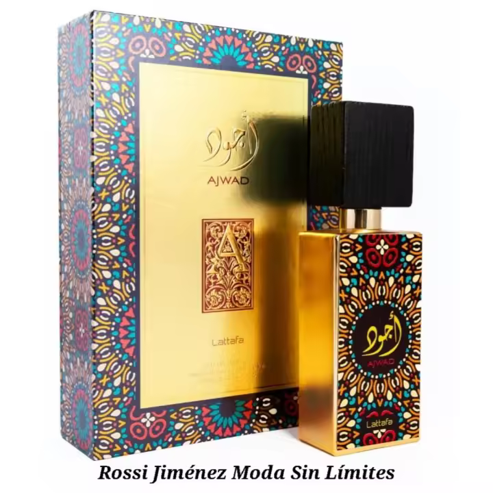Perfume Ajwad de Lattafa - Elegancia y Profundidad en Cada Nota - Ideal para Mujer - Fragancia Eau De Parfum para Uso Diario - 1