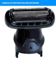 Anakel Home Repuesto Cabezal para Afeitadora Eléctrica Hombre 81634460 Compatible con Braun Afeitadora Corporal Multi Grooming MGK3080, 5515, 5541 y 5544 - details 0