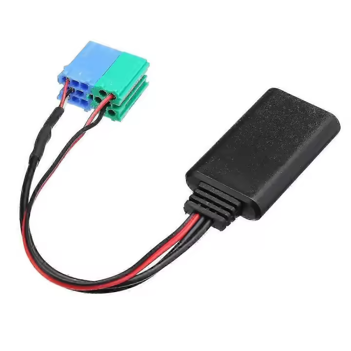 Coche Bluetooth 50 módulo aux Cable adaptador para Porsche Becker estéreo Radios CD CDR 22 host 6 8 Pasadores mini ISO conector enchufe - 1