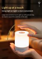 Lámpara De Noche LED Táctil Con Control Remoto Y Tiempo Para Dormitorio Y Habitación De Bebé Iluminación Decorativa Para Mesa Lámpara De Descanso Al Lado - details 6