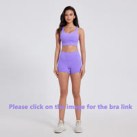 Shorts Deportivos Para Mujer Biker Shorts Cintura Alta Pantalones De Gimnasio Fitness Ciclismo Yoga Sin Bolsillos Transpirables De Nylon Y SPANDEX - details 0
