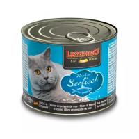 Leonardo Alimento Húmedo [6x200g Rico En Pescado Marino] Alimento Húmedo Sin Cereales Para Gatos | Alimento Húmedo Completo En Lata - details 1