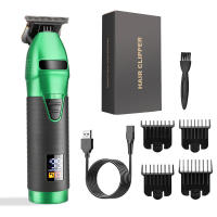 Cortadora de pelo eléctrica con pantalla LCD, cabezal de aceite tallado, cortadora de pelo eléctrica de 2000 mAh, modo de espera prolongado, multicolor - details 6