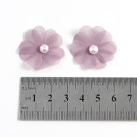 10/30/50Pcs Flores Artificiales Rosa Para DIY Vestido De Novia Decoración De Casa Boda Cumpleaños Regalo De Pasteles Accesorios - details 0