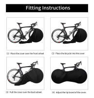 Cubierta Protectora Para Bicicleta WEST BIKING MTB Y Ciclismo En Carretera Anti Polvo Y Riegos a Prueba De Arañazos Bolsa De Almacenamiento Para Ruedas Y Marco - details 6