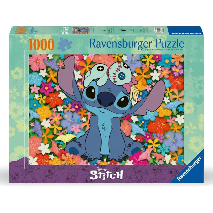 RAVENSBURGER PUZLE DISNEY STITCH 1000 PIEZAS, 01264, TIENDA CON LICENCIA OFICIAL - 1