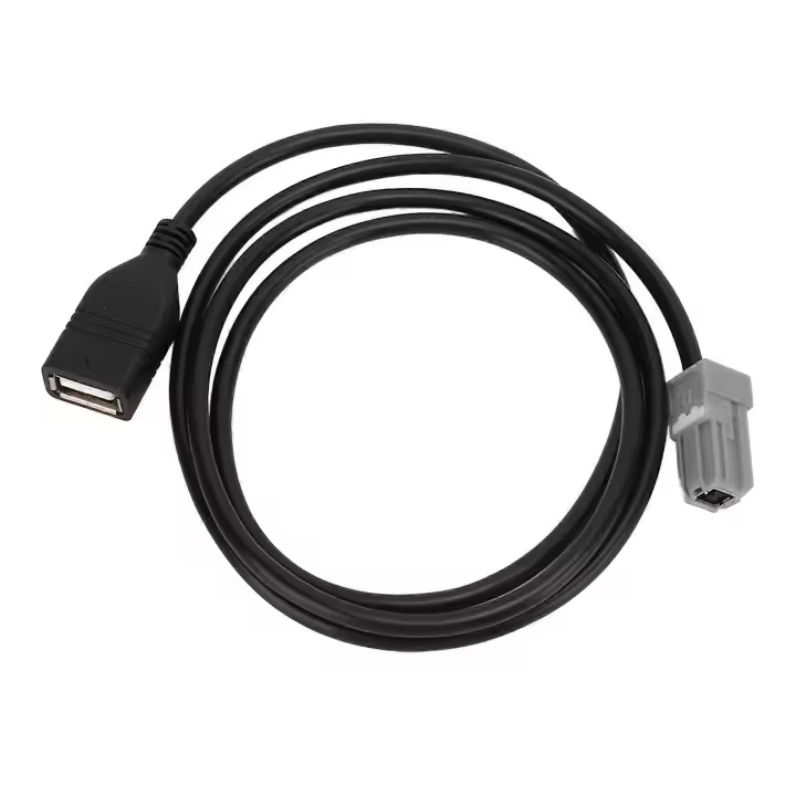 USB Female Adapter Cable Car CD Player MP3 MP4 o Conversion Cord Replacement for Mazda - 1