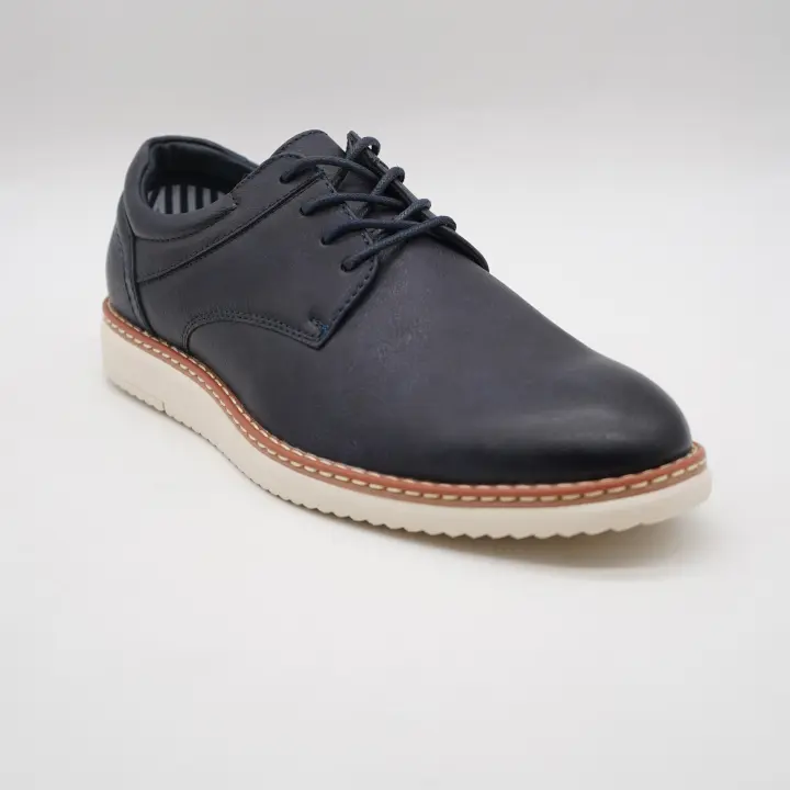 Virucci - Zapatos Casual de Hombre Cómodos Modernos VRAE-60 disponible en Cuero, Marino - 1