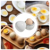 Cocedor De Huevos Para Microondas 1 Huevos/4 Huevos Hacer Huevos Duros Y Suaves Cocedor Rápido Herramienta De Cocina Eco-amigable PP Aluminio - details 4