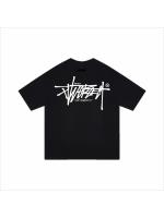 Camiseta Corta De Algodón Para Hombres Y Mujeres Estilo Callejero Americano Creativo Con Estampado De Joker Casual - details 6