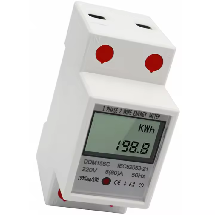 Monitores de Consumo de Energía, 5-80A 220V 50Hz - 1