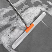 Escobilla De Piso Multifuncional De Silicona Con Mango Retráctil Fregadero Absorbente De Agua Para Ventanas Y Limpieza Del Hogar - details 8
